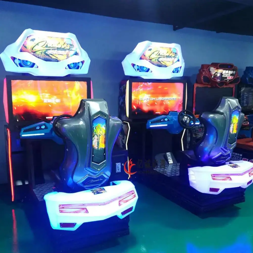 Лидер продаж динамическая Гоночная машина Dreamland с ЖК-экраном 42 дюйма игровой автомат для супервождения Игрового Центра