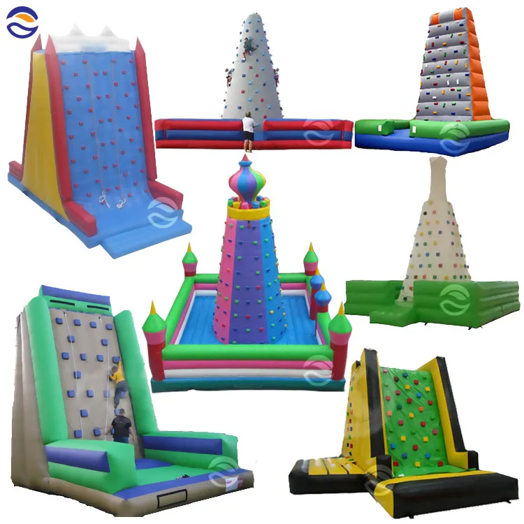 Party Adult Kids Inflatables Rock Climbing Wall Wipeout Dart Tank Board Football Target Games Darts
