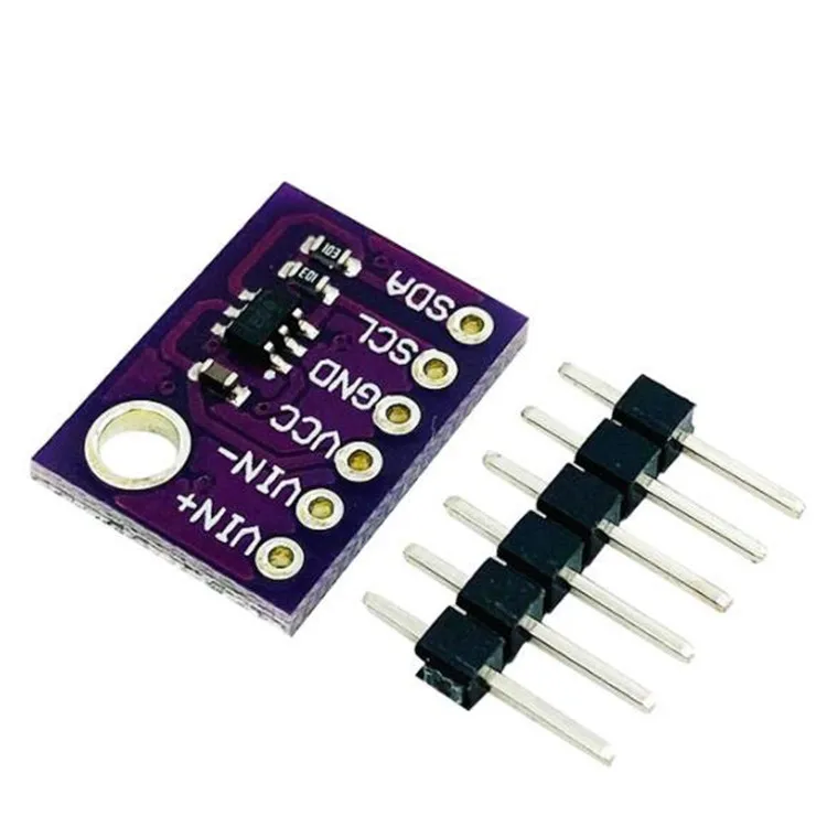 ADS1110 16-bit AD self-calibrating A/D converter module voltage acquisition thermocouple temperature detection