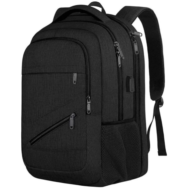 High Quality Large Canvas Backpack with USB Anti Theft Features New Simple Fashion Casual Business Travel for Teens Wholesale