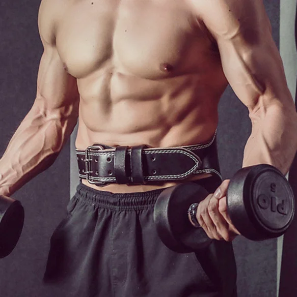 Factory direct sale110cm 120cm and 130cm weight lifting belts A5 leather belt