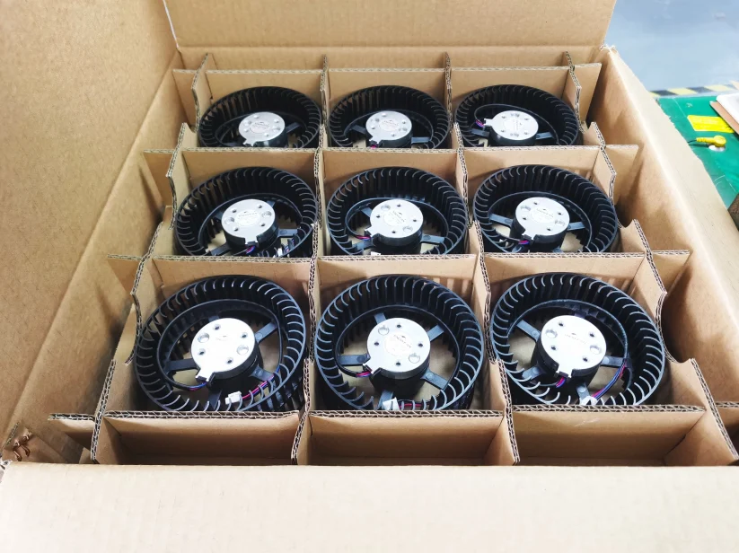 
24/48Volt DC Centrifugal Fan 175mm Backward Curved ventilation exhaust fan 