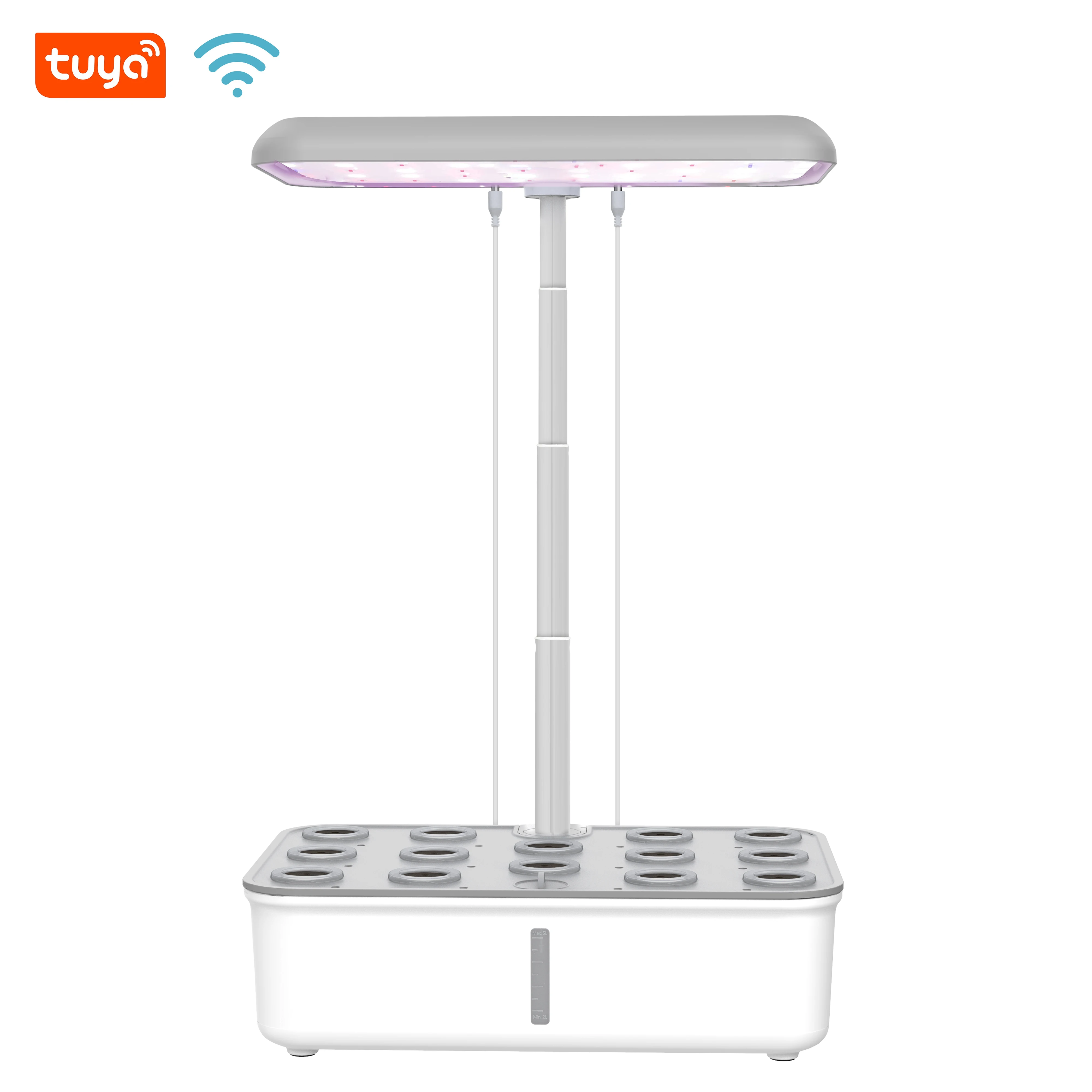 smart indoor garden mini farm greenhouse bell pepper cherry tomato wifi smart hydroponics growing systems