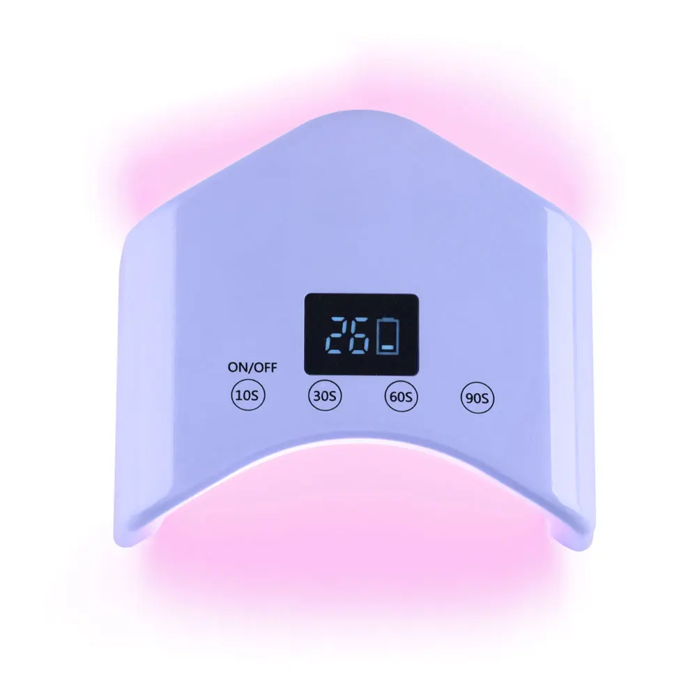 UV Nail Dryer Lamp Fast Curing Gel Light Mini 24W LED UV Nail Lamp For Nail Polish Dryer Machine