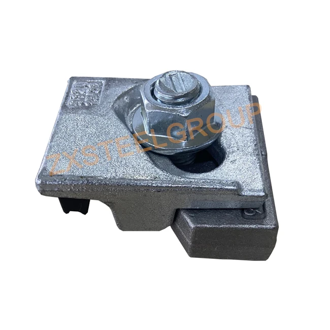 Welded type 9120 rail clamp High quality rail fasteners for sale Various sizes steel rail in our factory