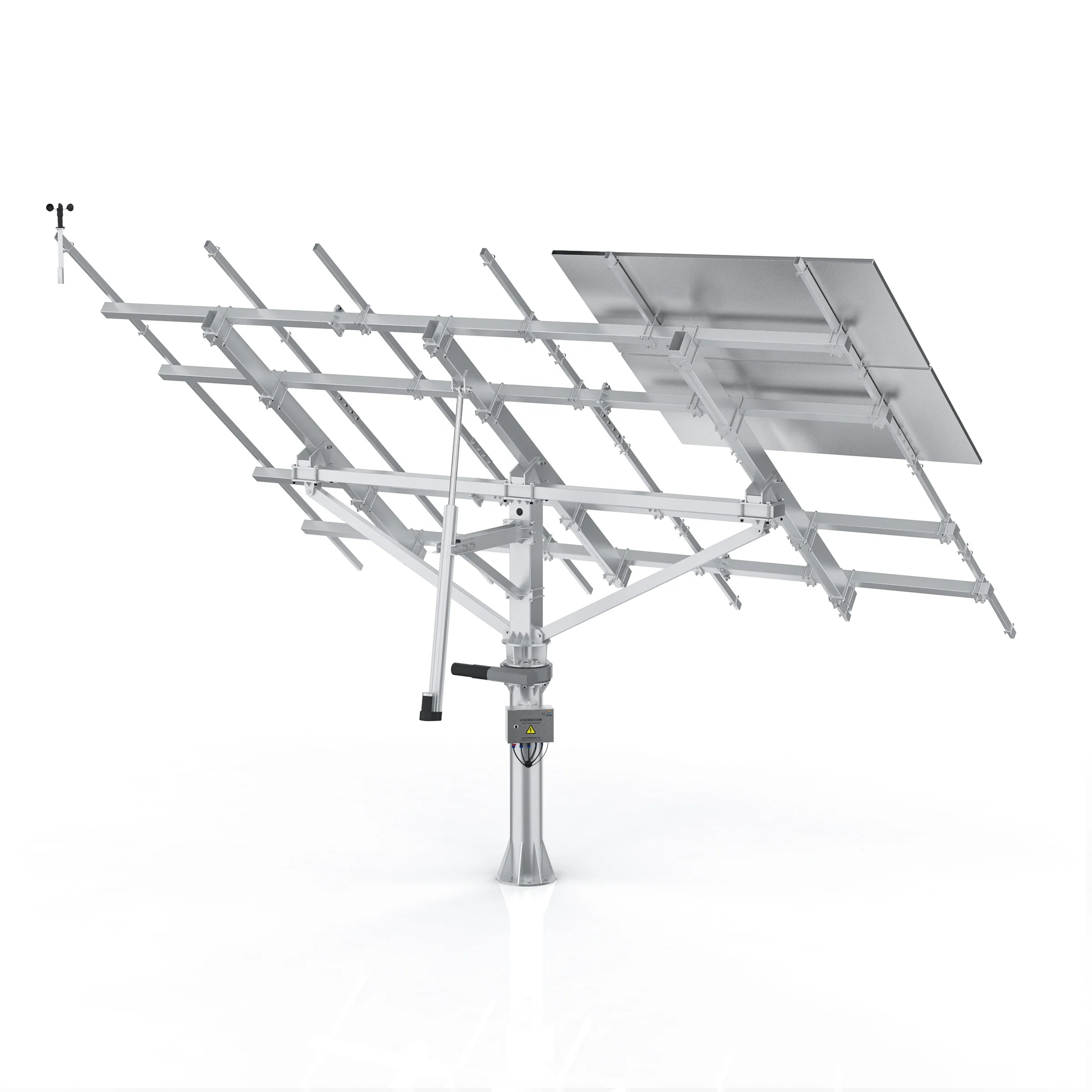 5kw HYS-15PV-66-LSD Солнечный отслежыватель солнца двойной оси солнечной энергии с двумя осями высокой точности трекеры солнечные фотоэлектрические системы слежения 2 Солнечной pv