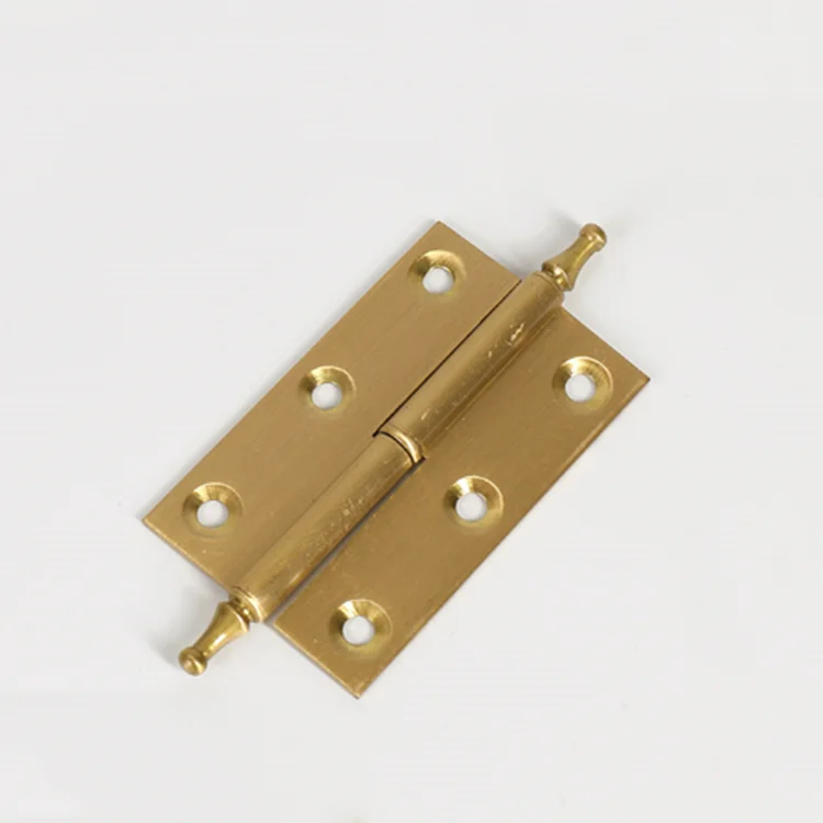 Hot sale Crown lift off Hinge Furniture Brass fixed pin Door Hinges