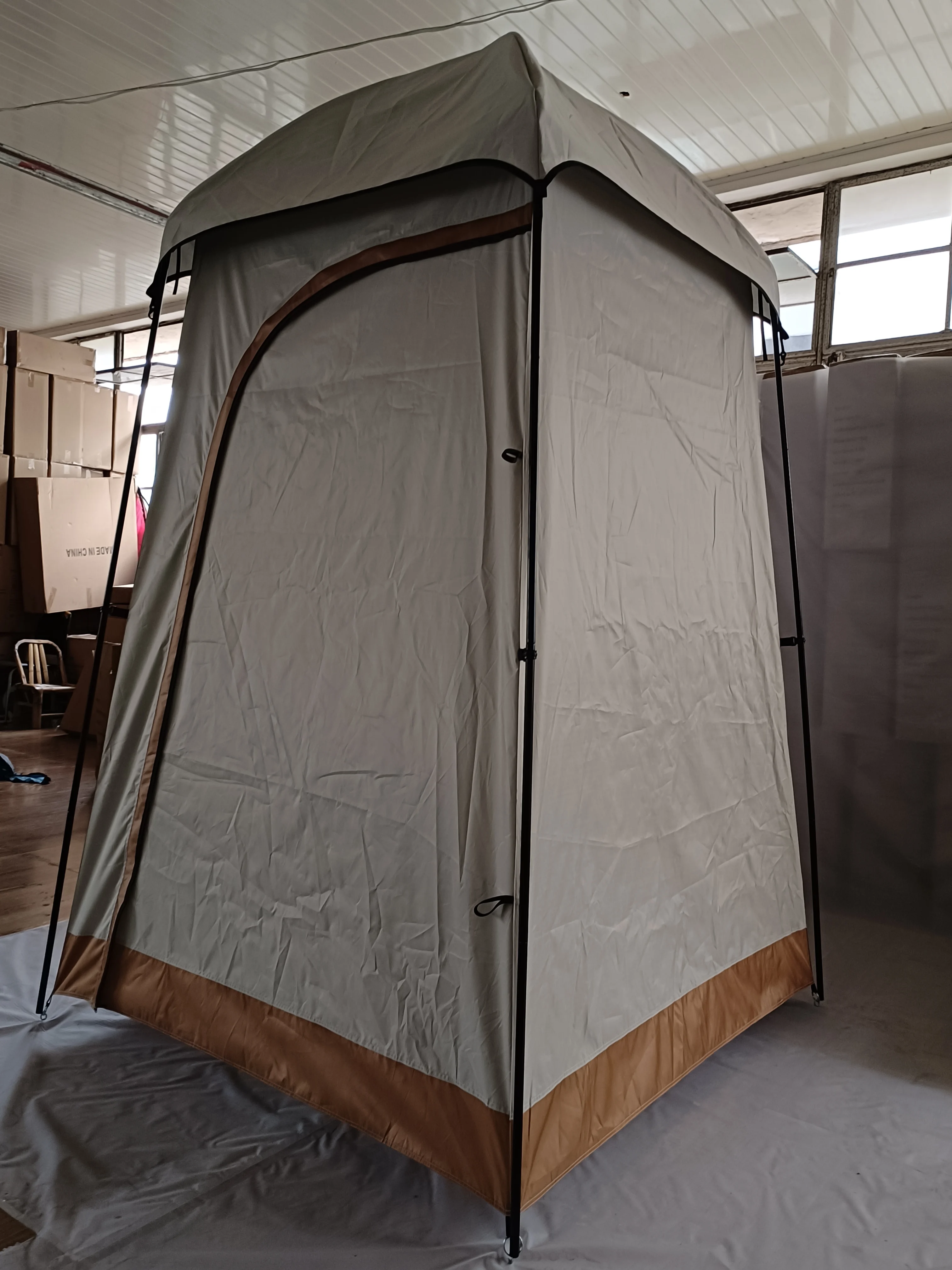 Pop Up Палатка для уличной палатки моментальная портативная палатка уличного душа туалета раздевалка дождевик с окном