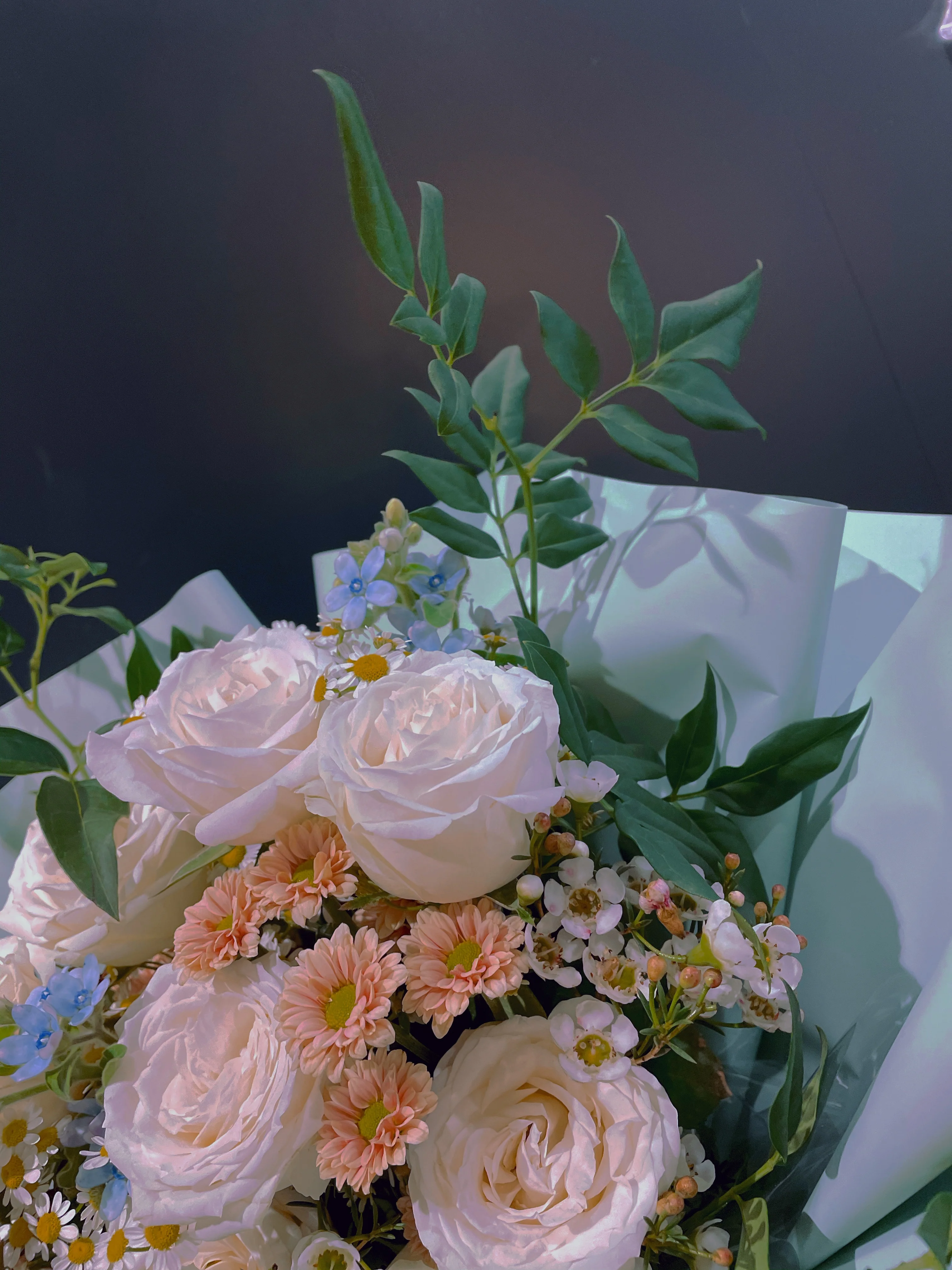 Yuhuiting Flower Matcha Green Flowers Bouquet