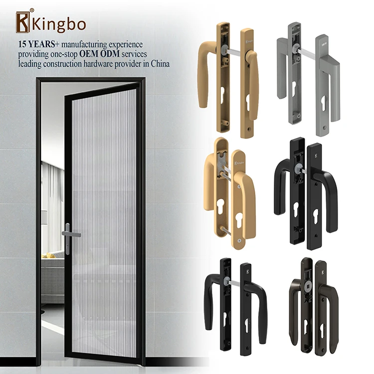 Lock Cylinder Brass Mortise Single Open Knob One Key Euro Casement Door Apposite Body T-handle Durable OEM High Quality Security