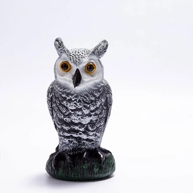 Bird Pest Control Deterrent Pest Control Products to Head Plastic Owl Decoy