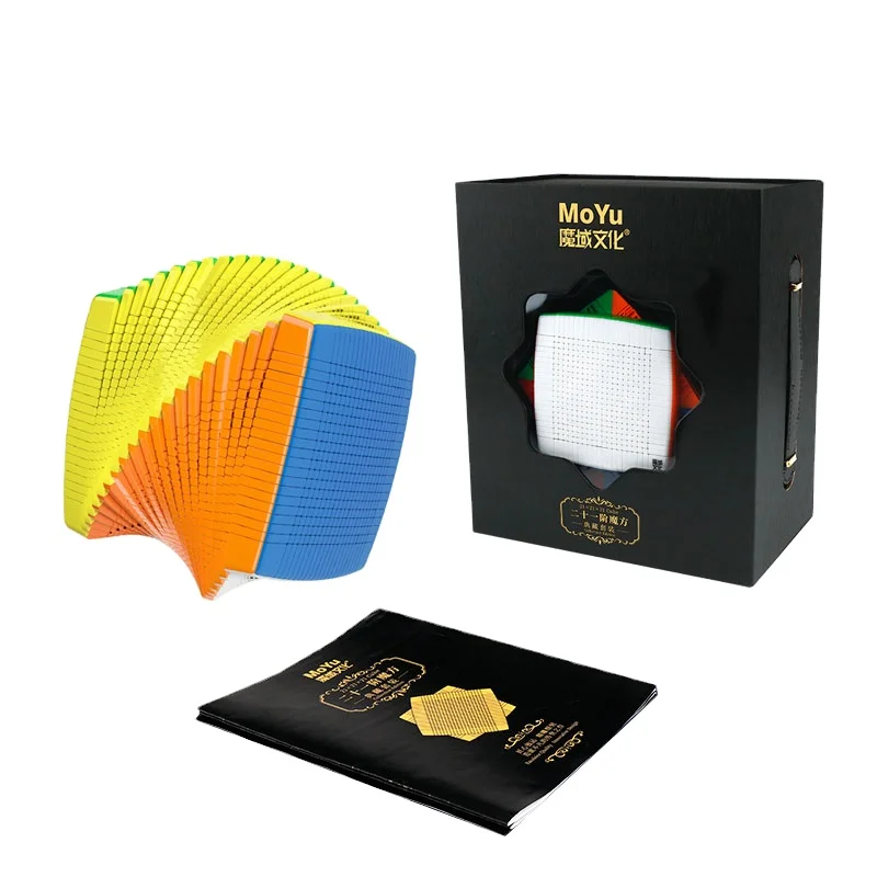 Moyu 2021 New Arrivals Meilong 21*21 cube stickerless speed magic cube puzzle educational toys