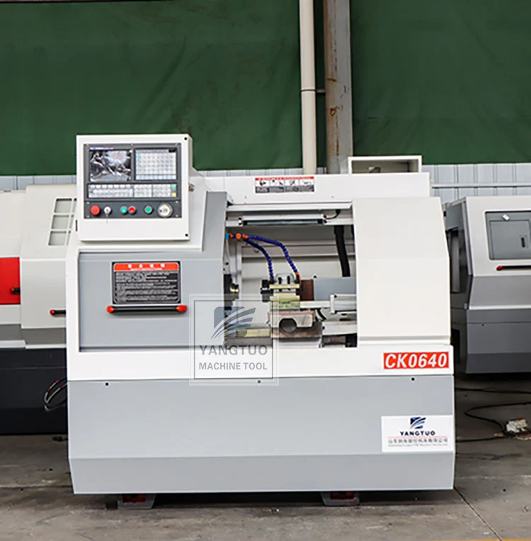China CNC lathe machine bench CK0640 Mini CNC Lathe