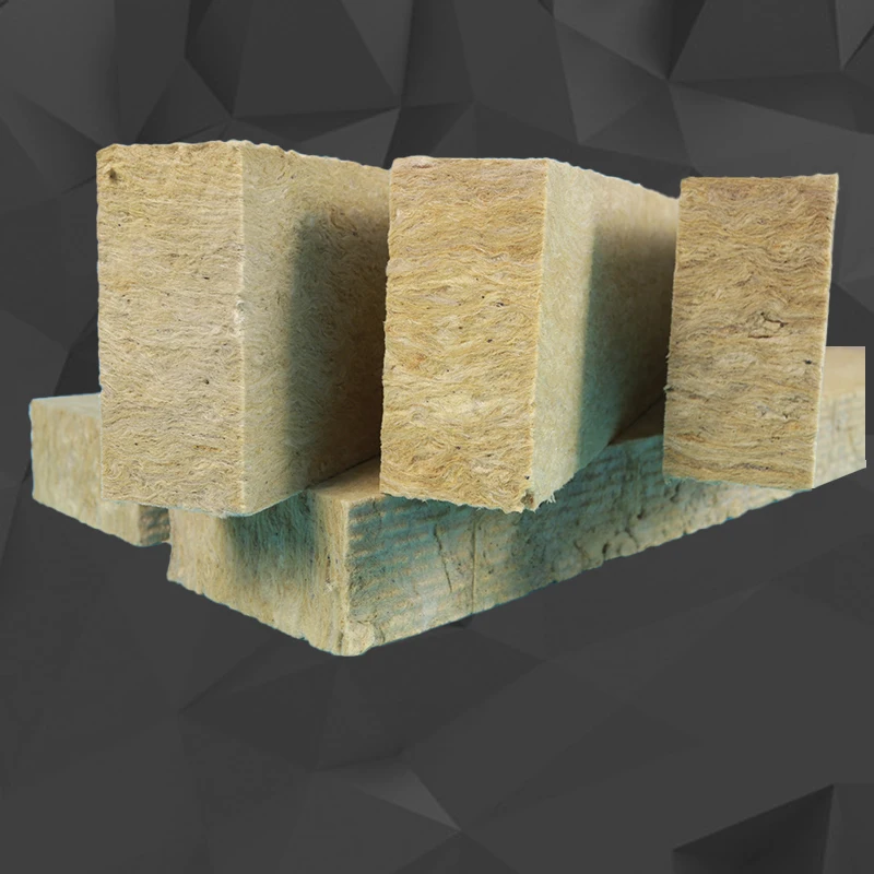 Basalt Rock Wool Fiber Thermal Insulation Board Sound Absorbing Heat Insulation