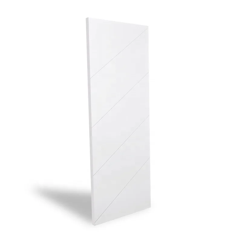 China wholesale best price custom or standard competitive price interior wooden hdf  PVC MDF bedroom door