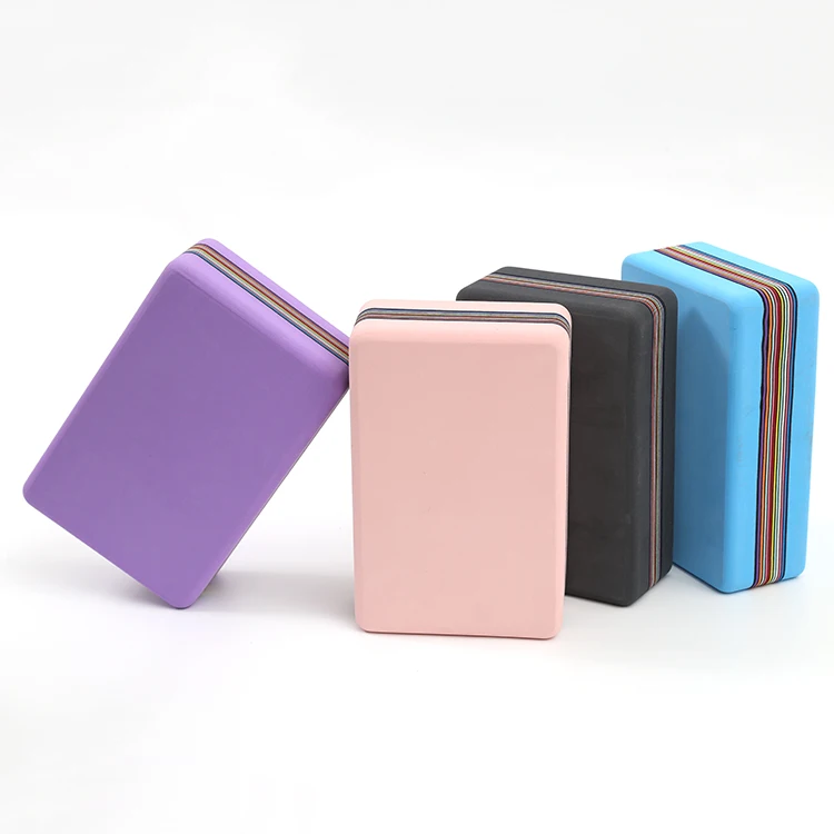 Pilates Yoga Blocks For Workout Home Exercise Bodybuilding EVA Blocks Manufacturer