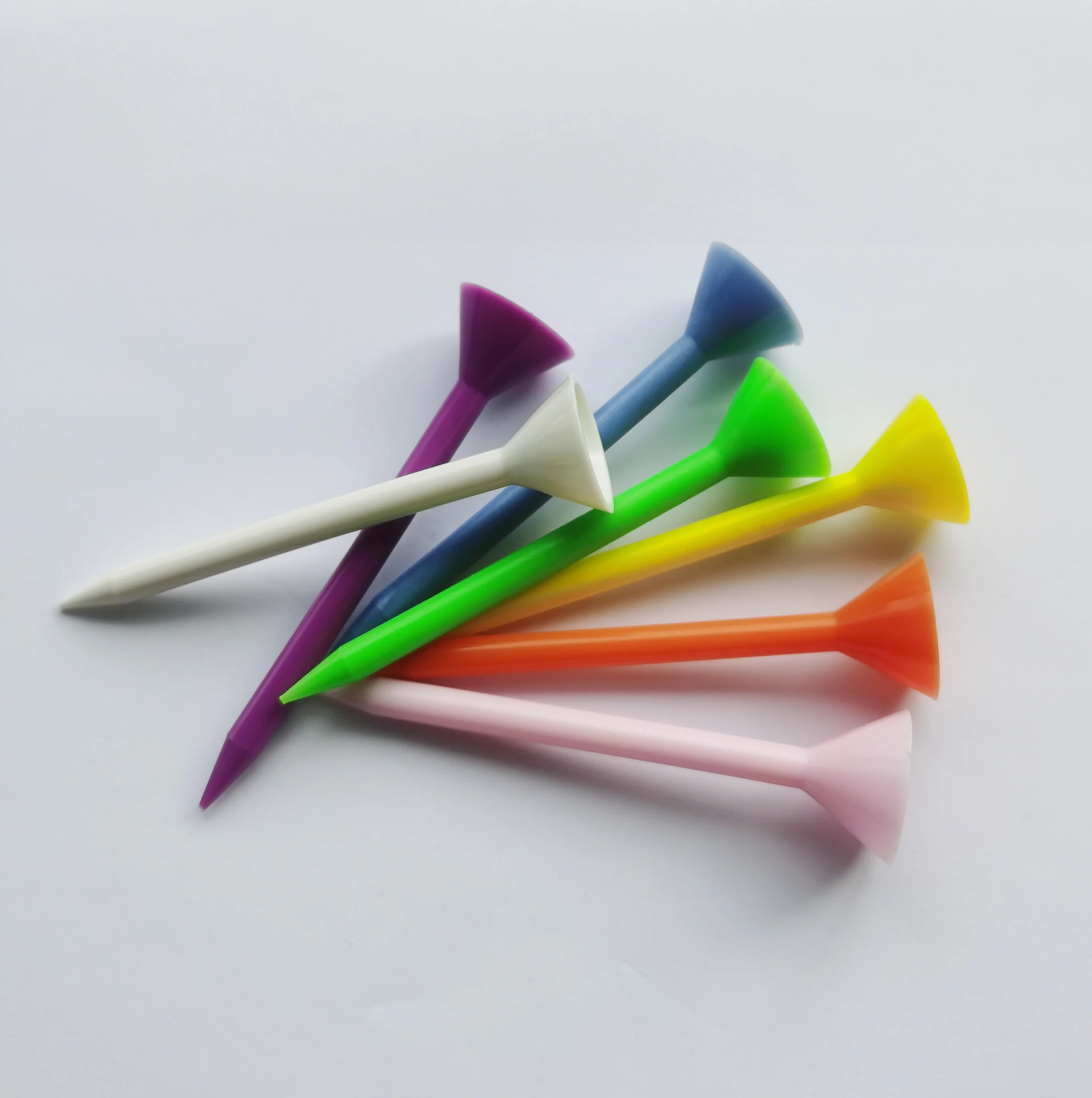  New design colorful Martini golf tees/big