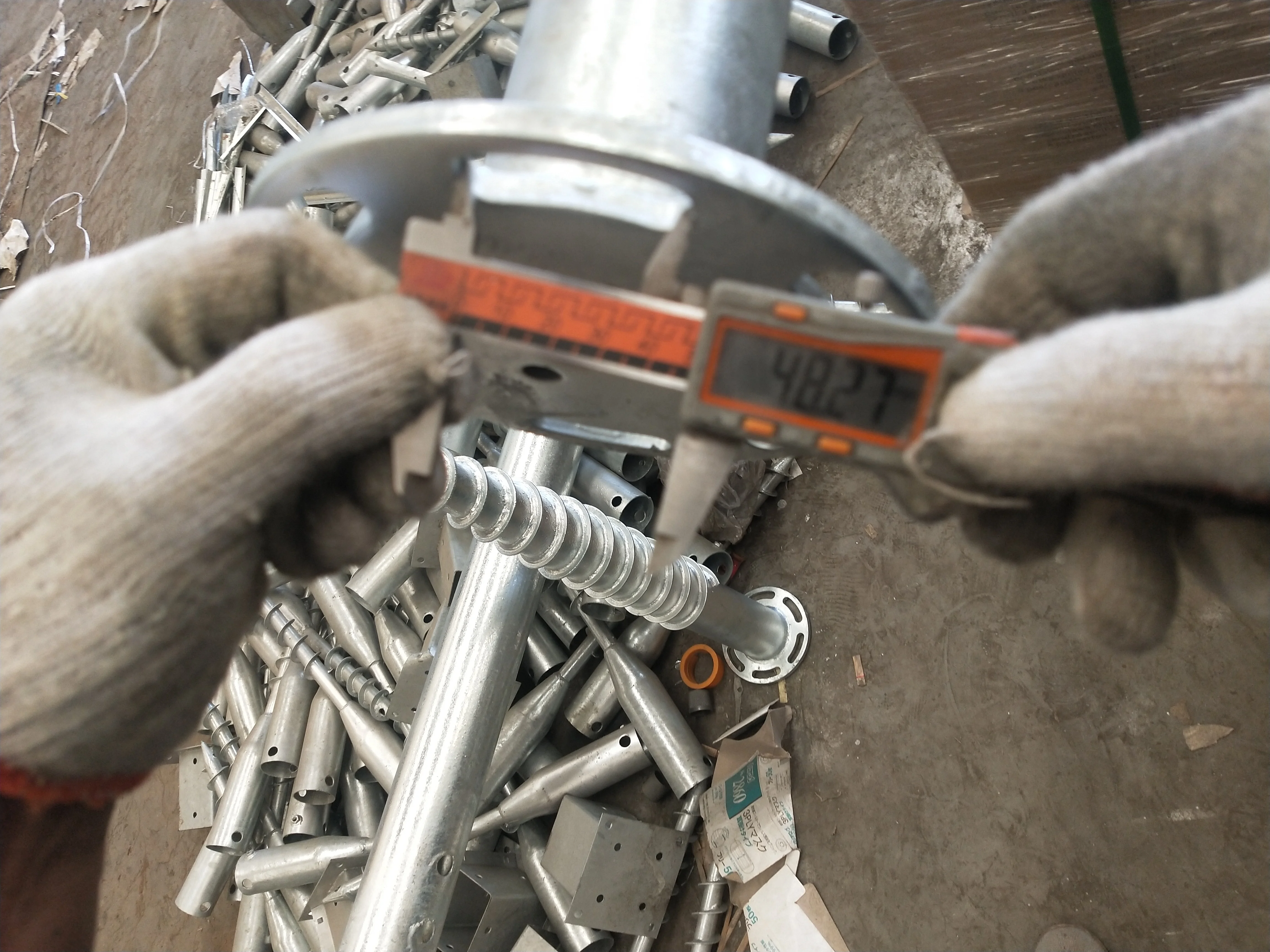 Galvanization tube/pipes inspection service | sewer qc inspection |  3rd party inspection service