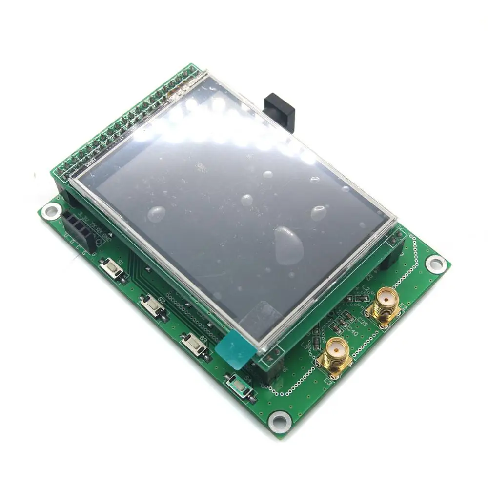 Плата генератора радиочастотного сигнала ADF4351, от 35 м до 4,4 г + STM32, TFT, сенсорный ЖК-дисплей