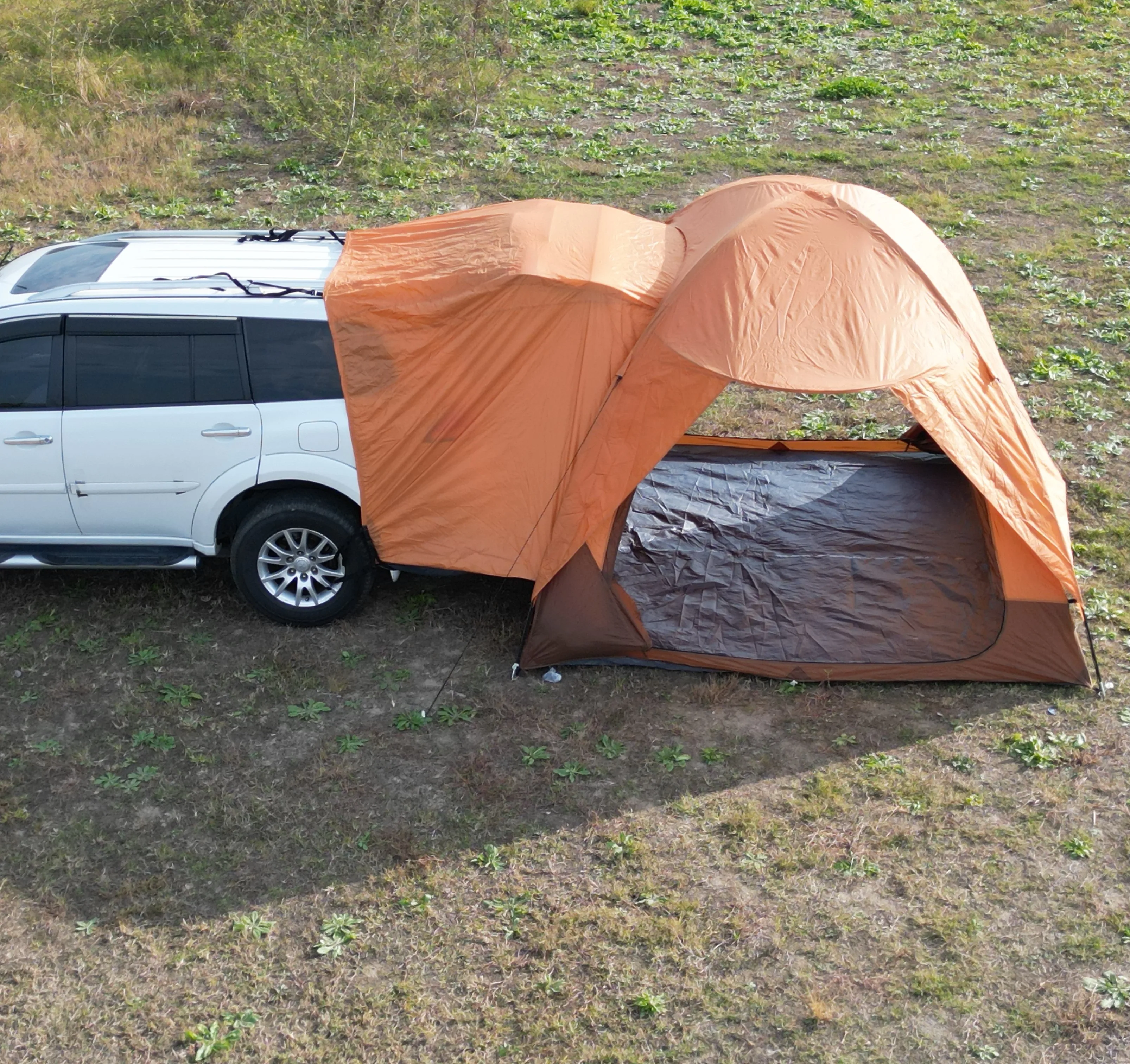 Outdoor Oxford Quick Set Up Shade Awning Vehicle Tailgate Tent SUV Car Rear Tent Car Tailgate Tent