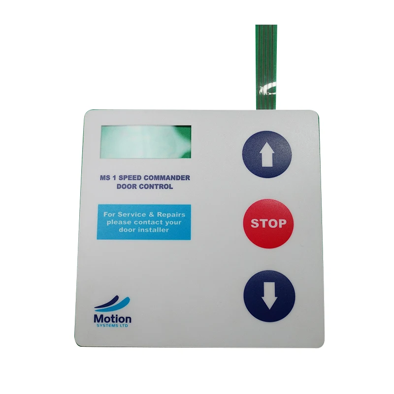 PVC/PC/PET Membrane Switch On/off Push Button Keypad Waterproof membrane overlay panel