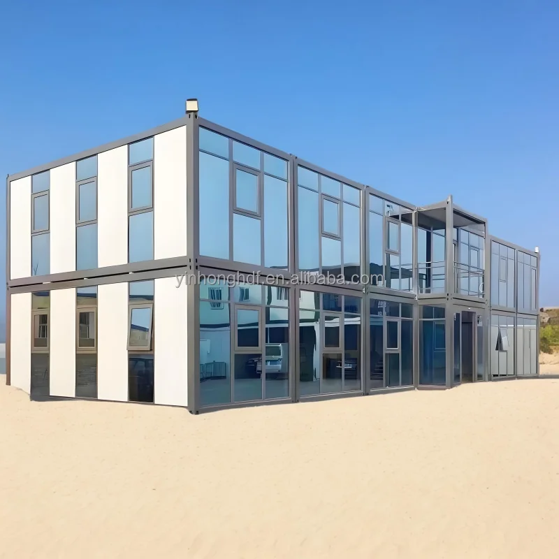 Modular House Prefab Housing 20ft Cheap Price good reviews resort Container Houses from Yinhong mobile house