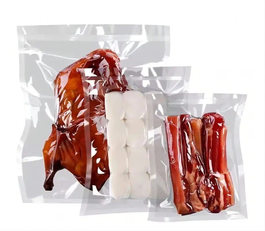 Seafood, Fruit, Vegetables, Grains, Pasta, Cheese, Coffee Beans PA/PE Food Packaging Vacuum Bags