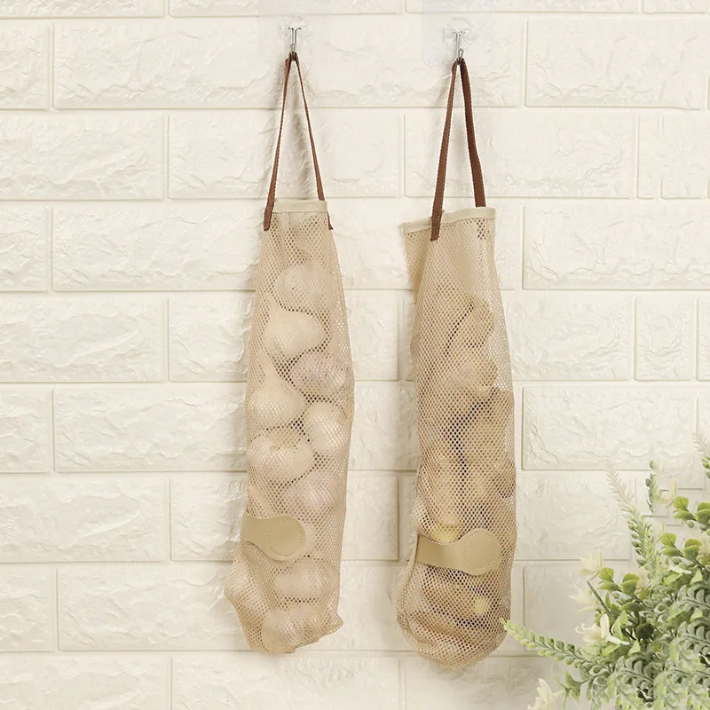 Socks storage hanging bag hanging storage bag behind the door debris wall hanging net pocket