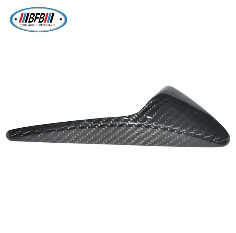 Car Universal Exterior Dry Carbon Fiber 2PCS  Side Air Camera Vent Fender Cover Trim For Tesla Model S/X  2014-2018