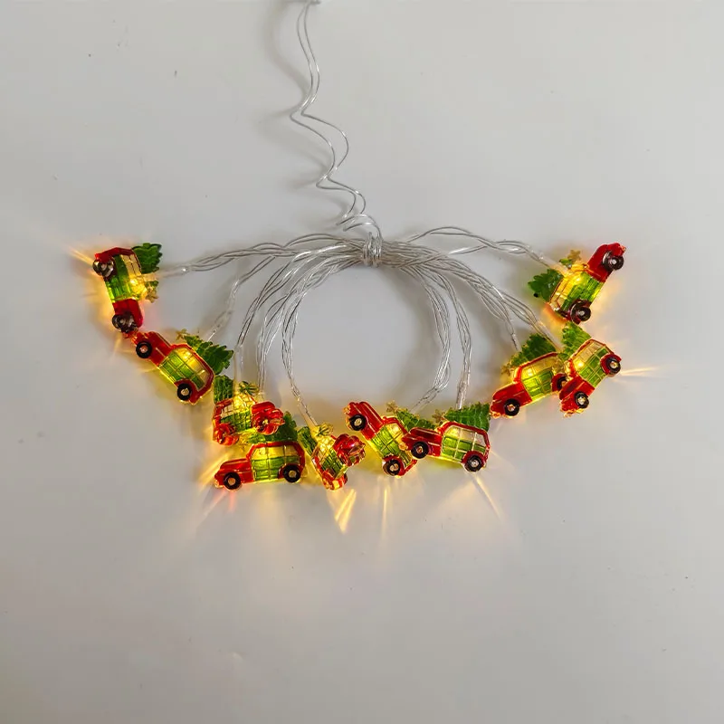 Led String Lights Battery Operated 1.5m10led Christmas Lights Decor for Christmas Tree