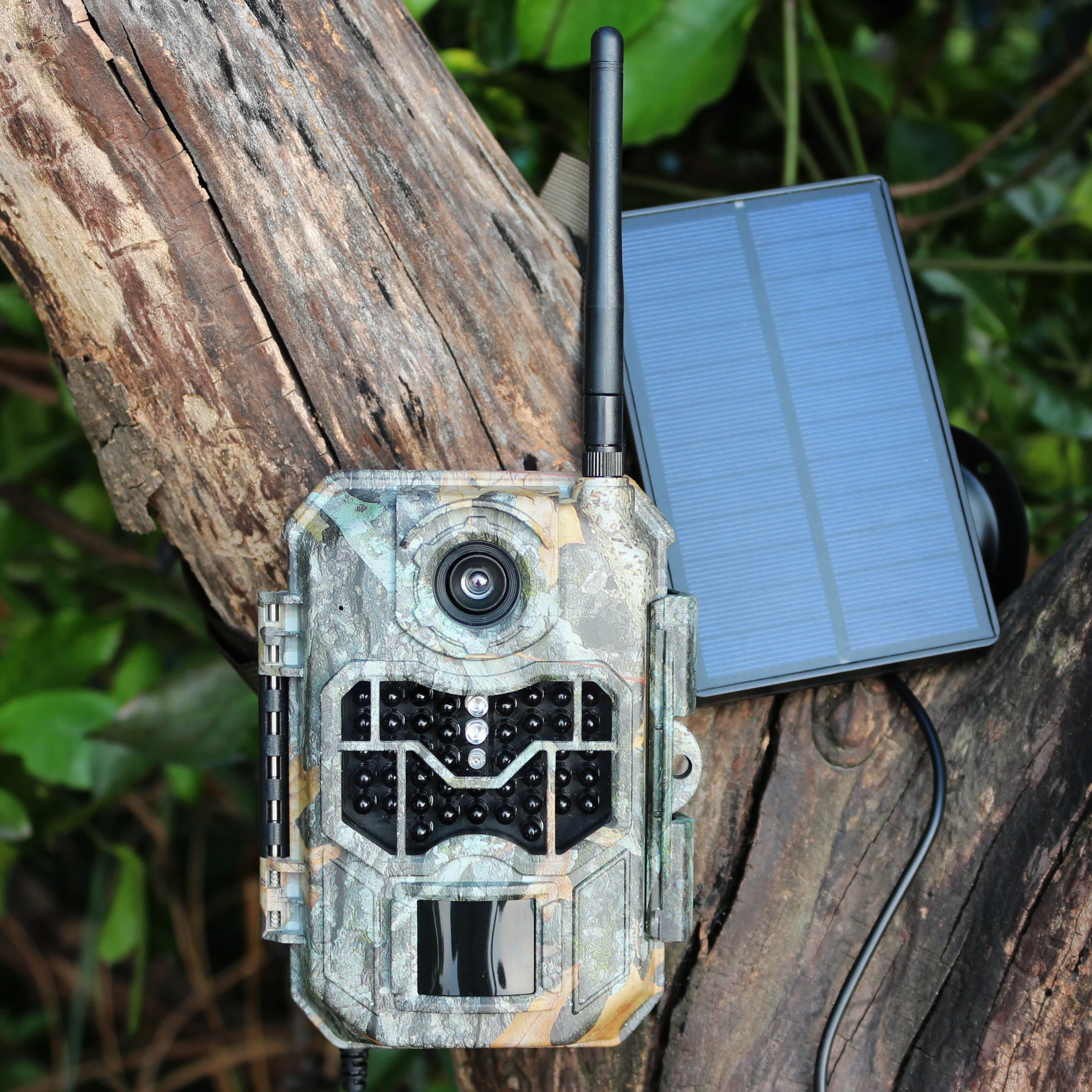 
Full HD 20MP 1080P Supports Solar Panel Powered 3G SIM Card IP66 Water Resistance 3G Trail Hunting Scouting Camera 