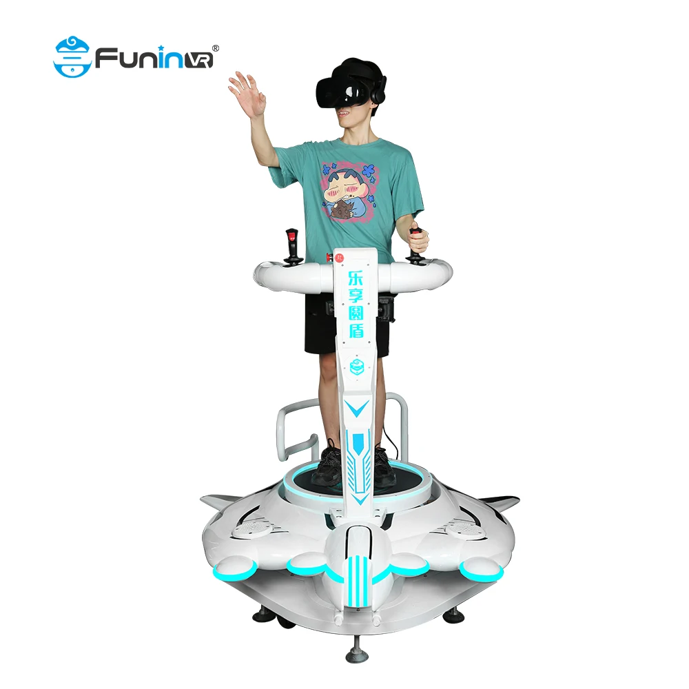 
FuninVR Virtual Reality Cinema Simulator Standing VR Motion Rides Machine 