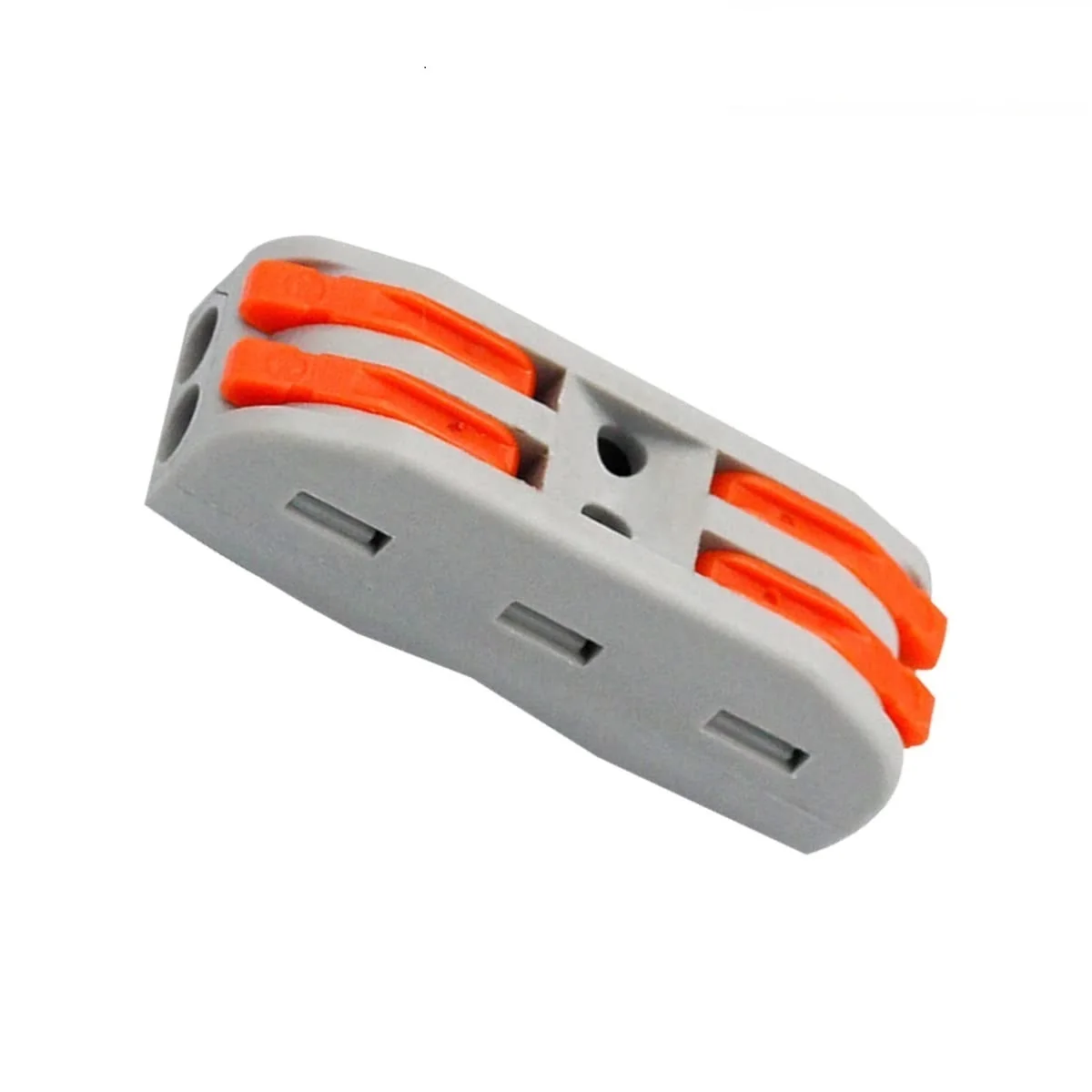 Compact connector fast wire electrical terminal connector quick splicing push in wire connector