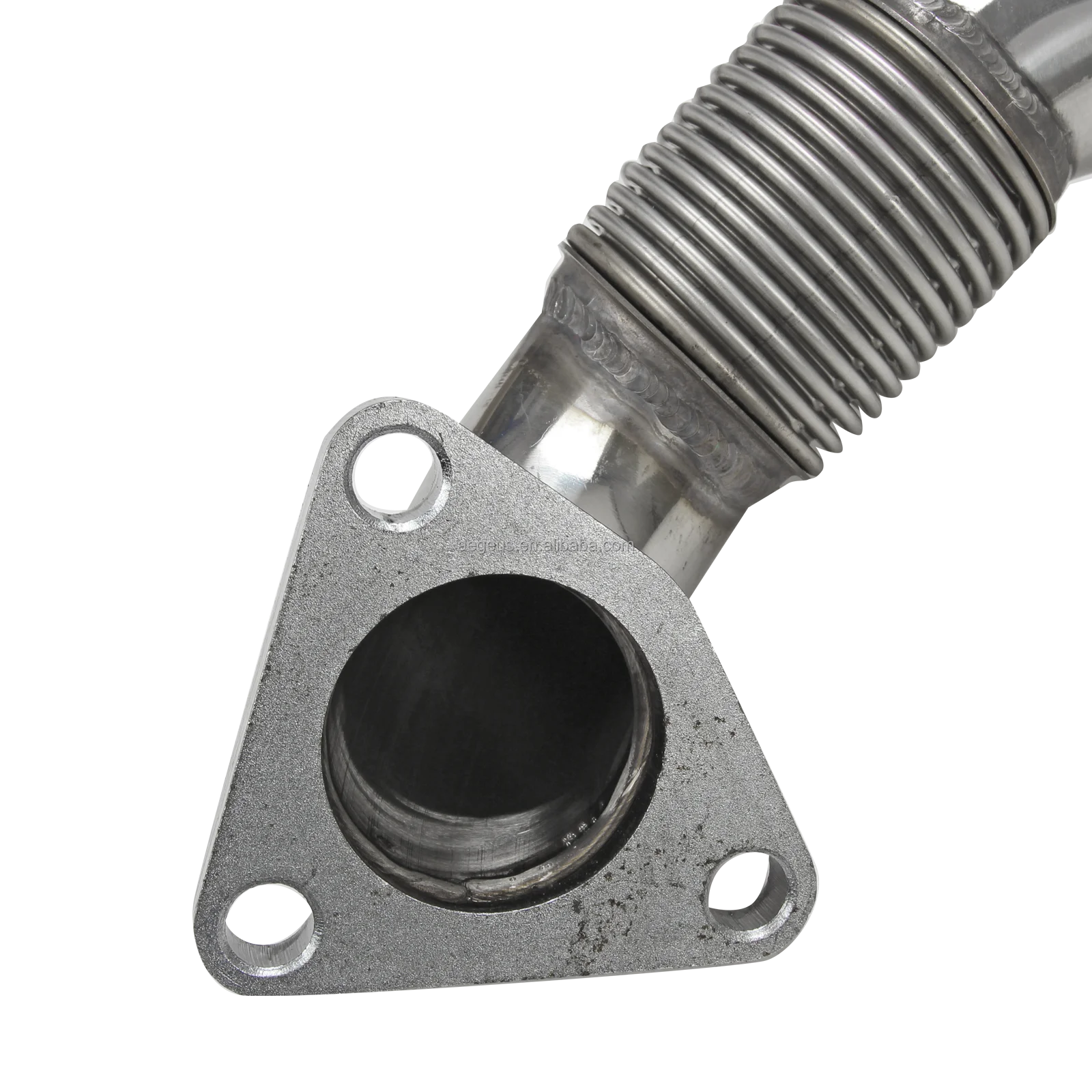 High quality stainless steel car exhaust  pipe For GM LB7 LLY LBZ LMM LML 6.6L Duramax Bolt On Passenger Side Up-Pipe w/ Gaskets