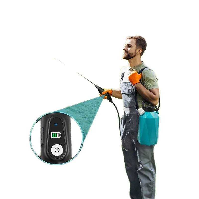 5L Electric garden lawn sprayer agriculture electric high pressure water pump sprayer watering can shoulder nozzle power