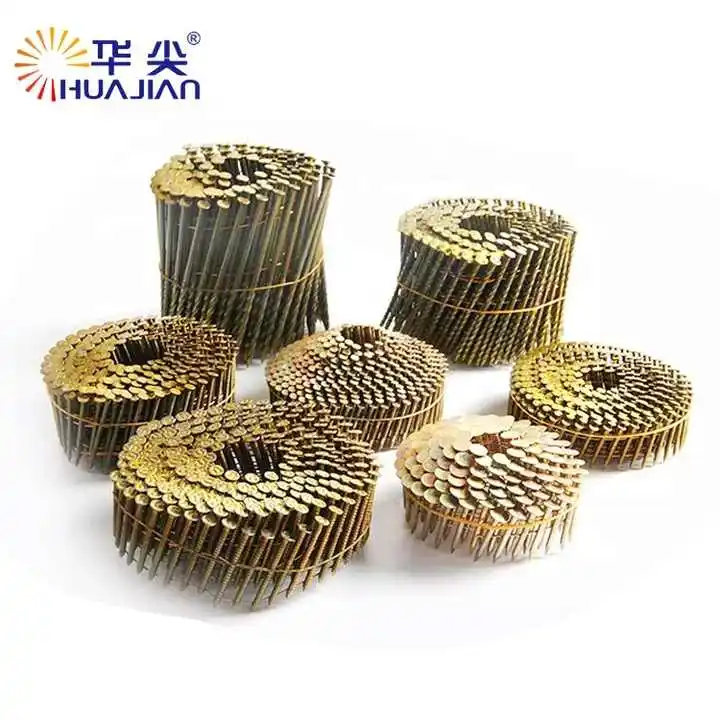 Good Quality 2.1*30mm Coil Galvanized Roofing Nails Factory direct sales  Galvanized concrete nails