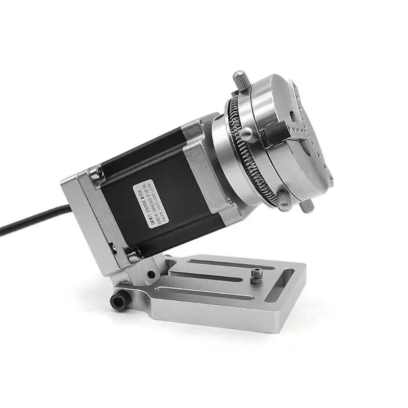 Marking Fixture with High Ring Rotating Fiber Laser Marking Machine Rotating Shaft