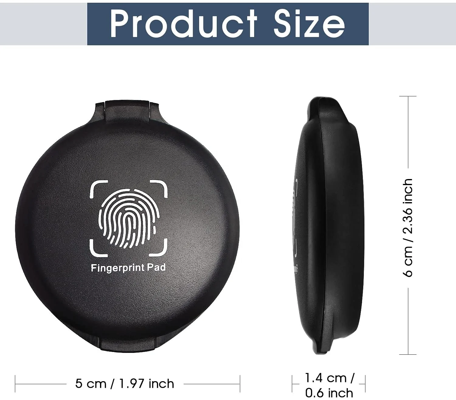 fingerprint inkpad  finger inkpad large Ink Paste fast dry ink pad blue and red ink paste used for seals