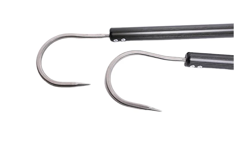 Xiangtai New Design Stainless Steel Retractable Aluminum Fishing Gaff Spear For Freshwater And Saltwater