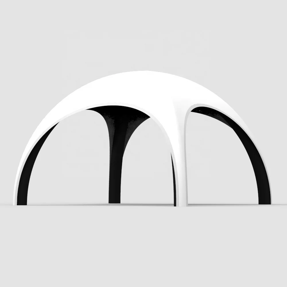 KCCE Factory Removable 0.3mm TPU square 10ft garden wedding inflatable marquee tent inflatable clear dome tent