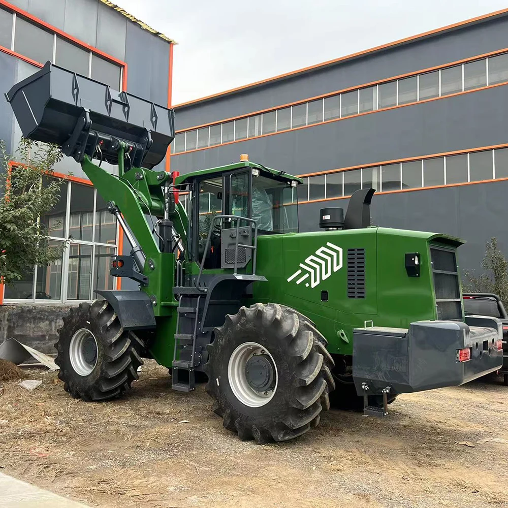 High Quality 5ton 92kw Articulated Front heavy duty Wheel Loader Durable Heavy Duty Machine at a Good Price