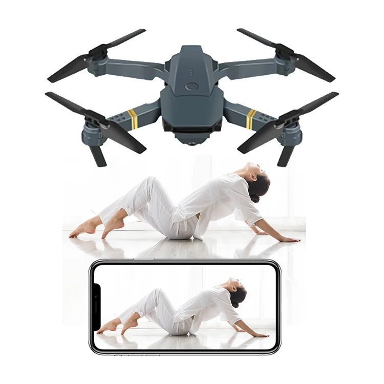 E58 складной четырехосевой Дрон 2,4 ГГц 4k HD камера игрушки RC складной пульт дистанционного управления и управление через приложение мини-Квадрокоптер дроны