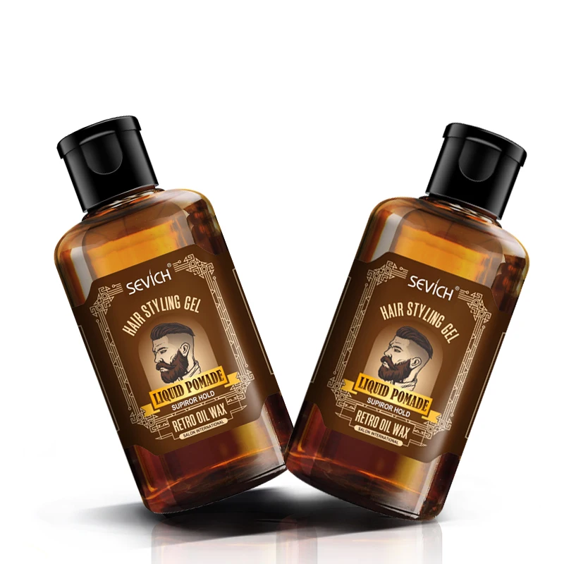 
men strong hold private label eco hair style gel wax 