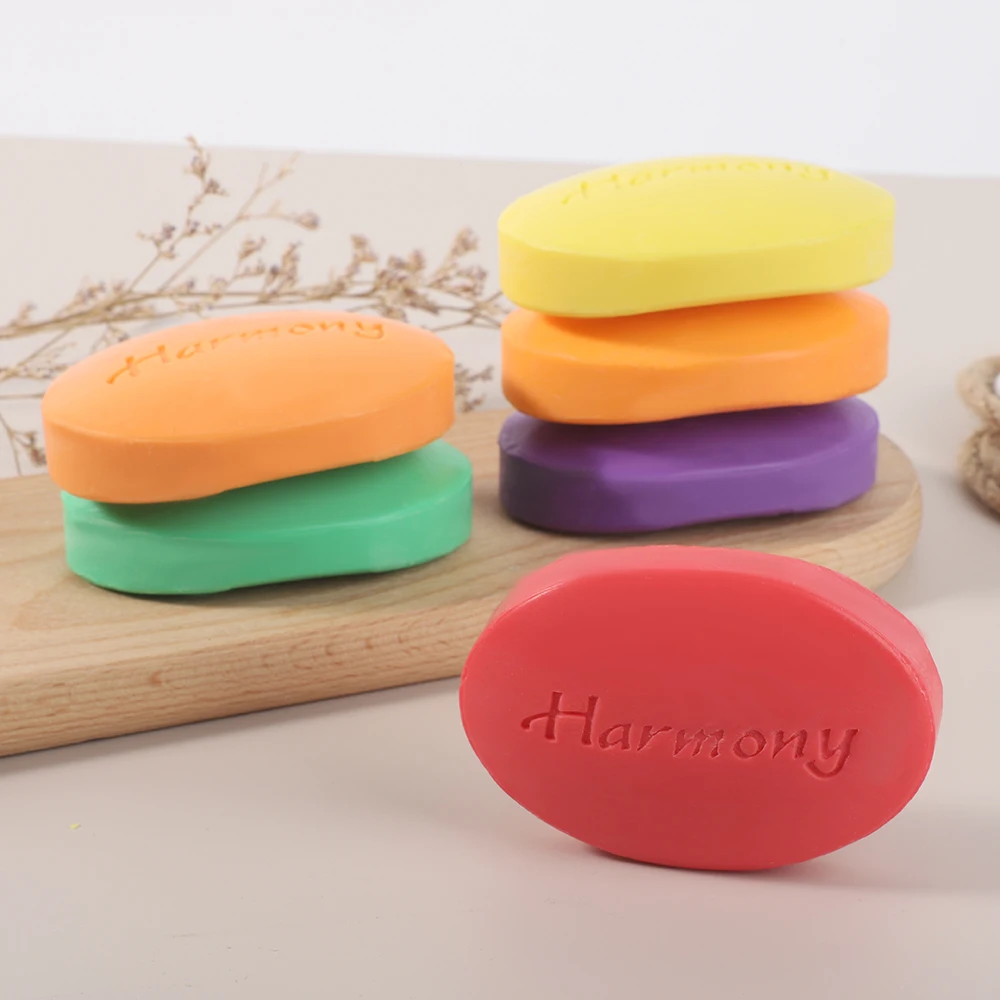 Wholesale Lemon Refresh Body Harmony Soap 75g in Multiple Flavors Offer Carving Logo Original Papaya Whitening Soap Body Wash