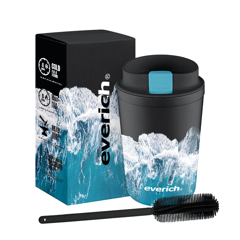 Coffee Milk Mugs 350ml Design Classic New Drinking Slide Lid 100% Leak-proof Office Mugs