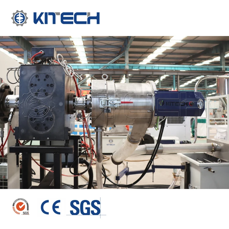 Plastic Recycling Granulating Machine for Polyethylene Pellet