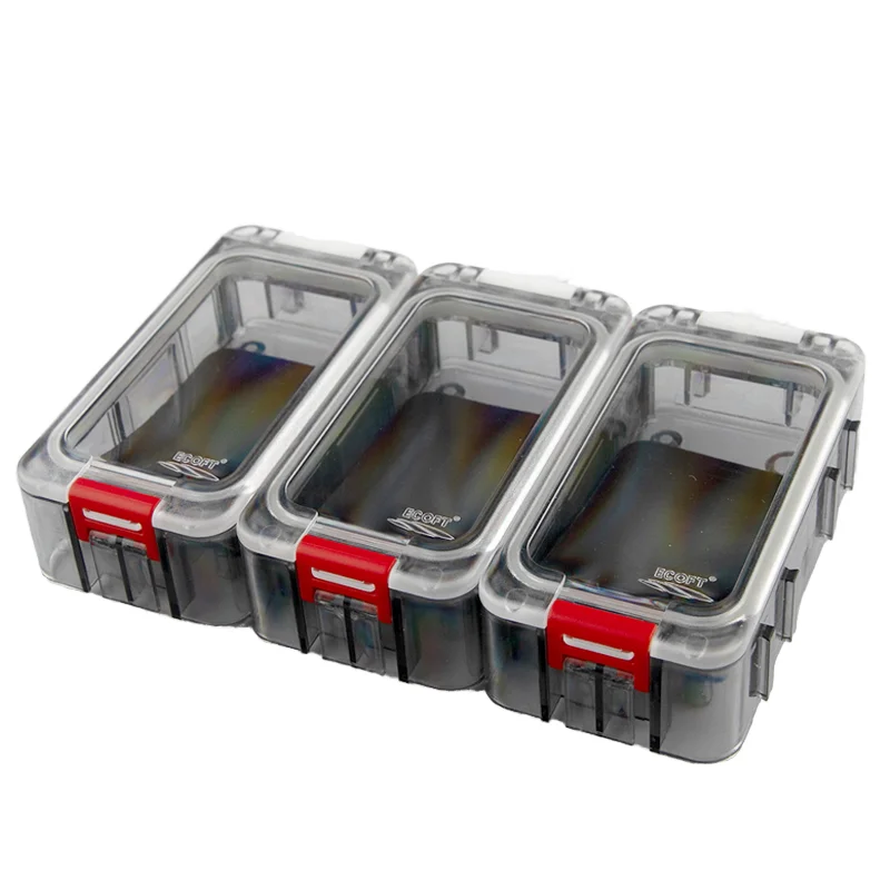 Multi-Position Plastic Lure Box for Lake River Stream Reservoir Pond Ocean Boat Fishing