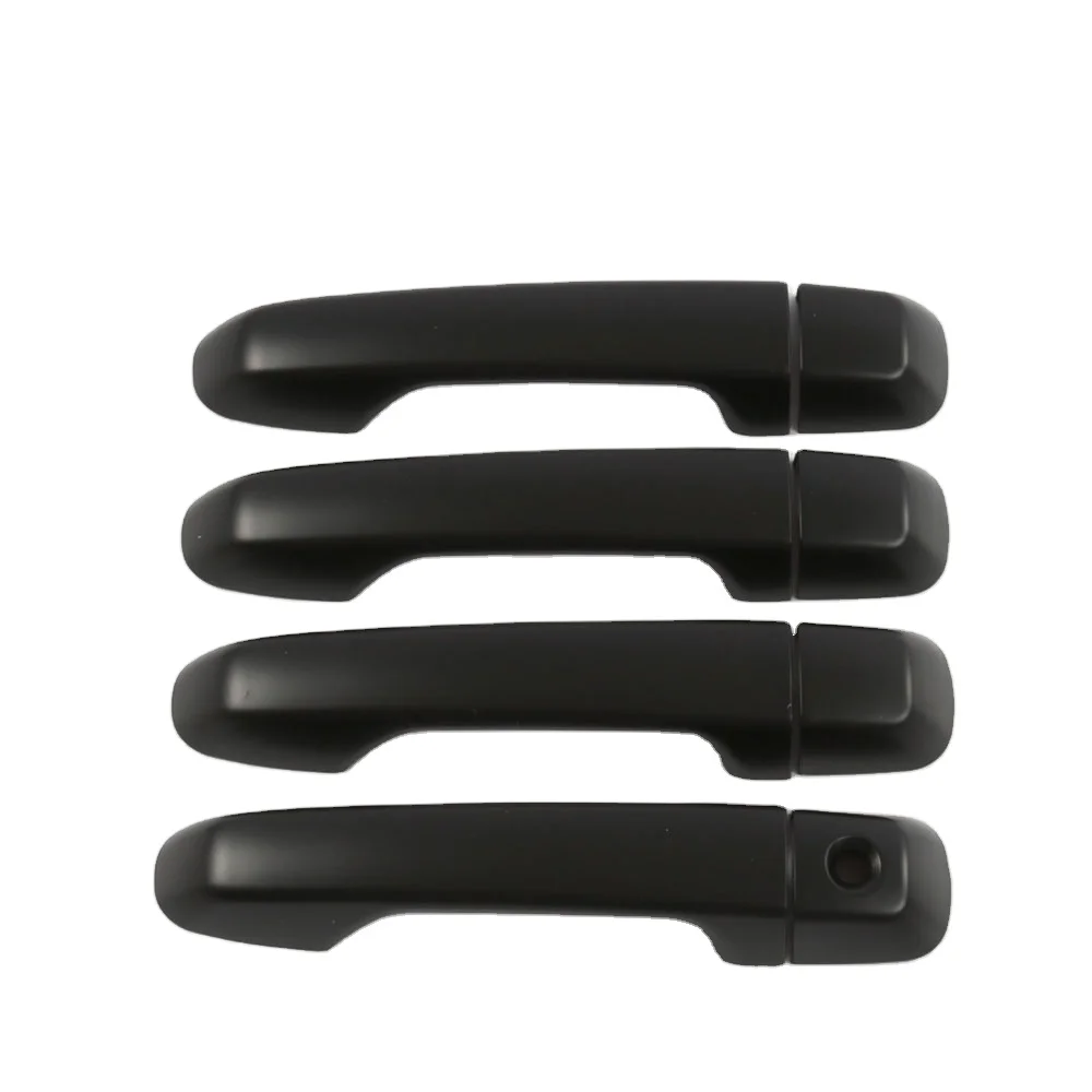 WZXD ABS Car Handle Cover Trim Matt Black 2010-2018 For Toyota Land Cruiser 150 Prado
