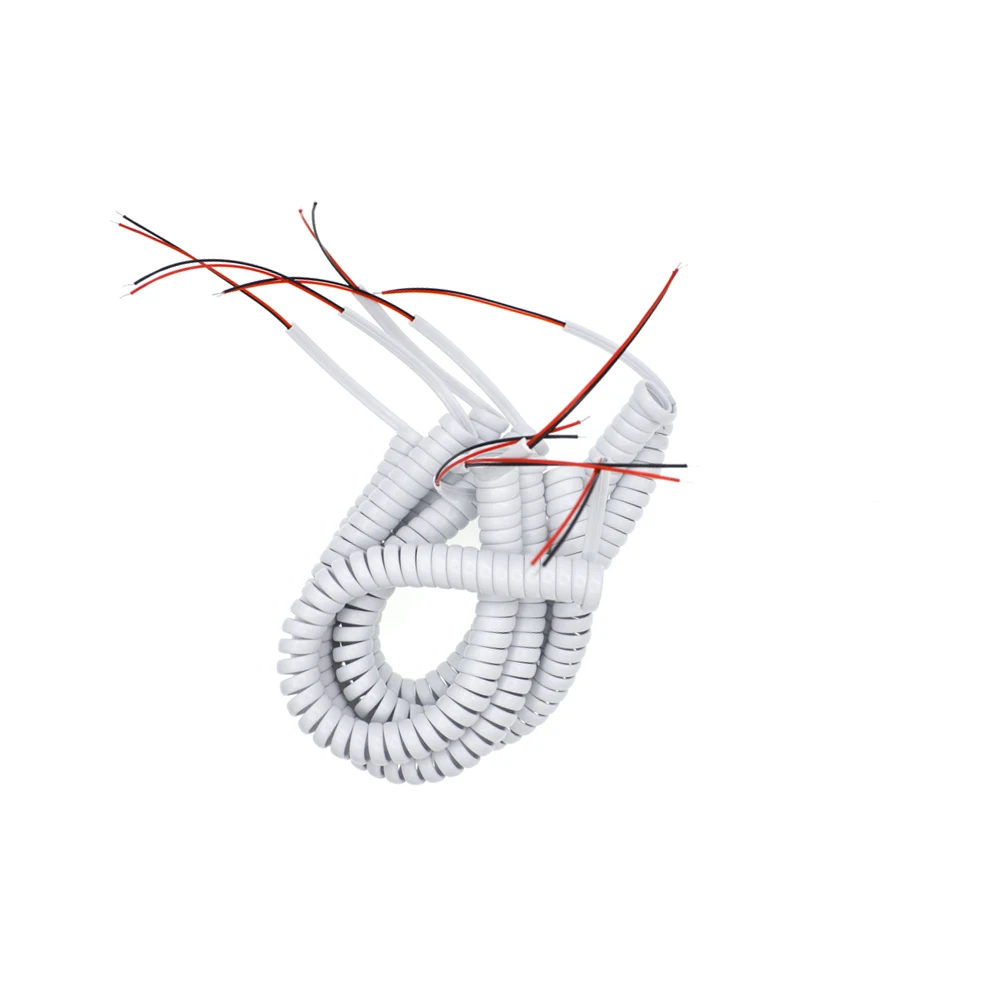 2 Core Cable Telephone Handset Coil Cord Cables