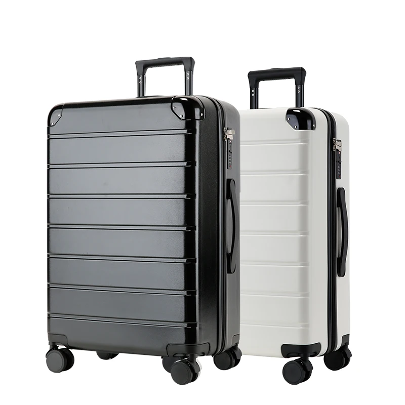 2023 Custom 20+22+24+28 4pcs Set ABS Spinner Wheel  common Lock  ordinary Zipper Suitcase Sets Hand Trolley ABS+PC Luggage sets